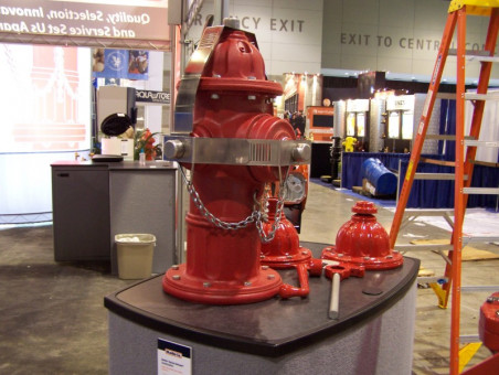 Mueller Fire Hydrant - AWWA Show