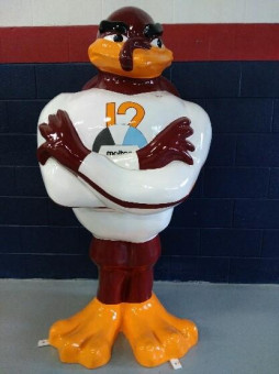 Volleyball Hokie- Front
