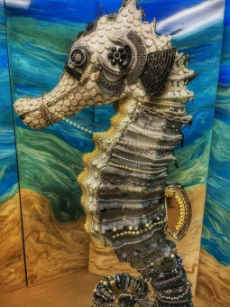 FantaSea Seahorse by Julie Delfs