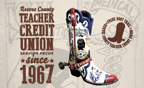 Reeves County Teacher Credit Union Boot