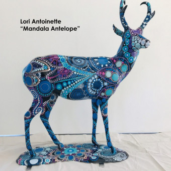 Mandala Antelope- Lori Antoinette