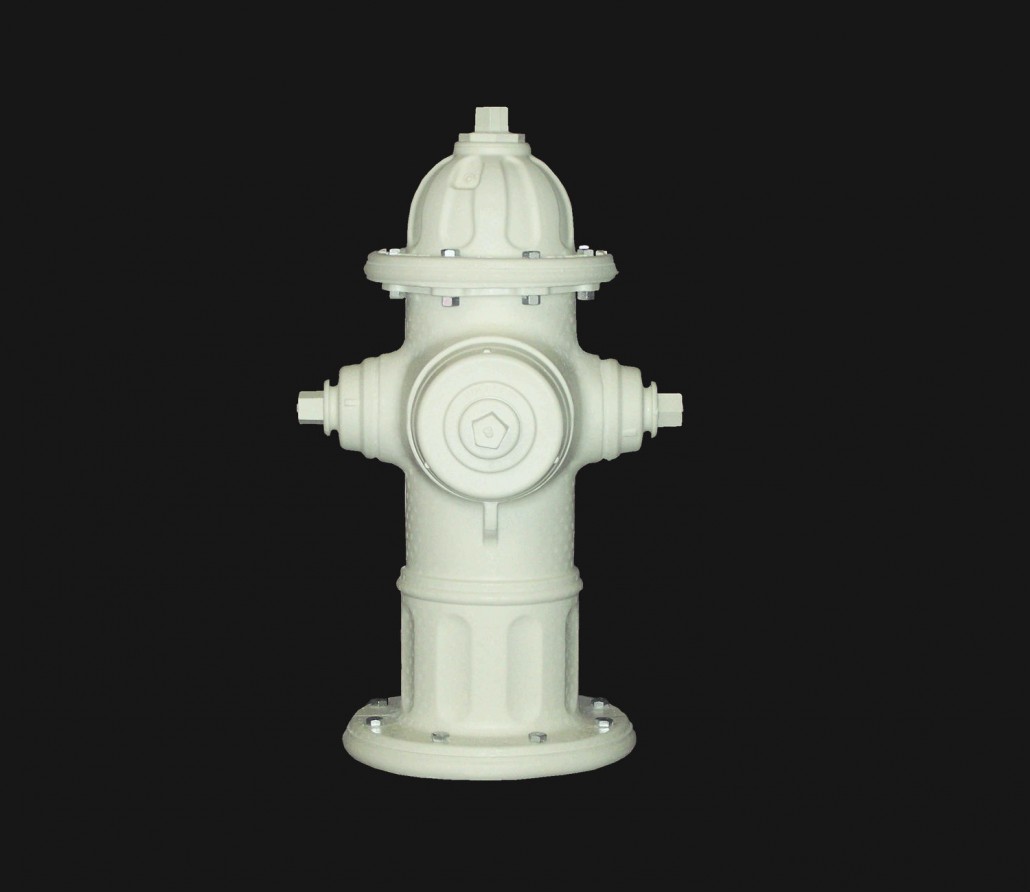 Fiberglass fire hydrant for fiberglass art projects