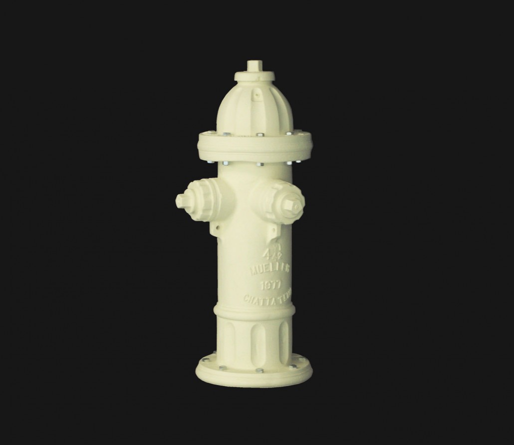 Fiberglass fire hydrant for fiberglass art projects