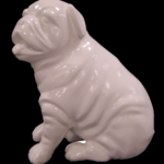 Fiberglass Bulldog Puppy